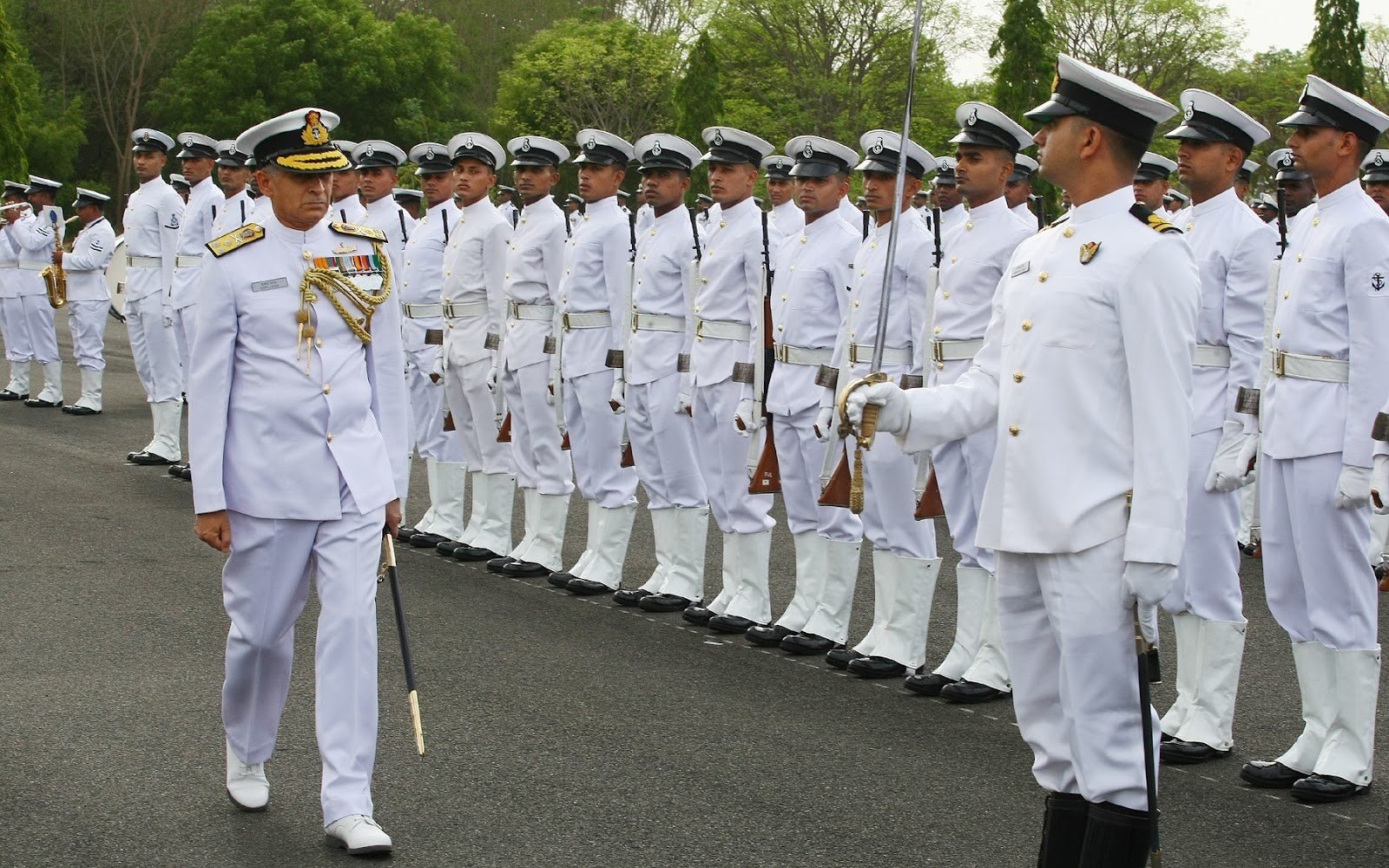 Coast Guard coaching at Cadets Academy
